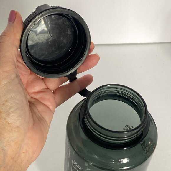 Hobie Sports Water Bottle 1000ml Dark Gray BPA-Free Wide Mouth Durable Hydration - Picture 6 of 8